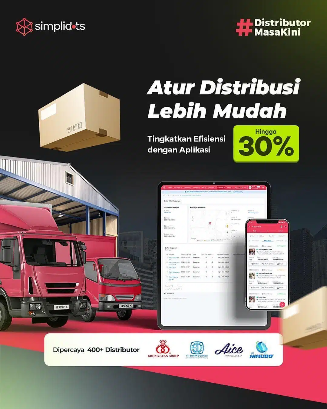 Aplikasi Stok Barang Management Produk FMCG Efektif+1+1