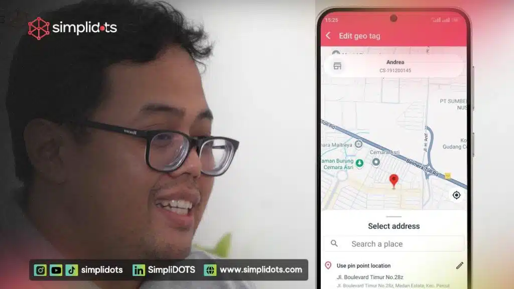 Geotagging SimpliDOTS x PT Wahana Mekar Lestari 