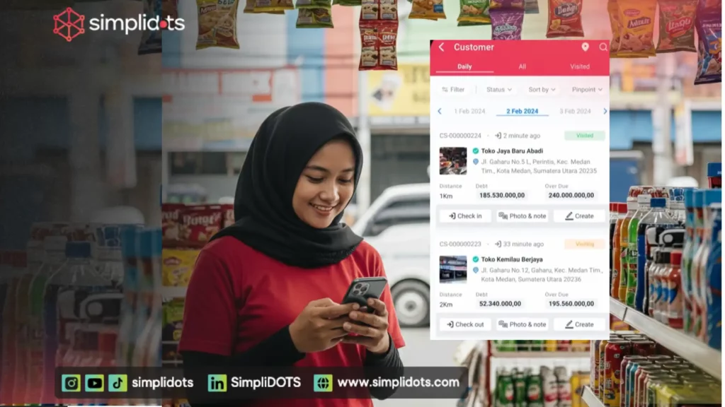 Aplikasi Sales FMCG: Tingkatkan Penjualan dengan SimpliDOTS