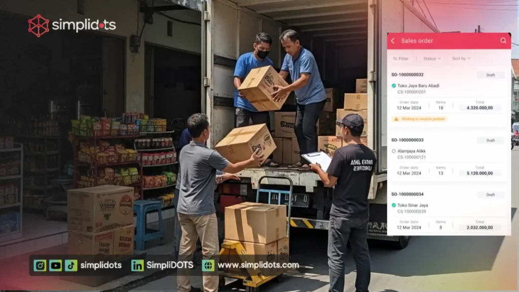 Fungsi Distribusi Produk & Manfaat Aplikasi Distributor SimpliDOTS