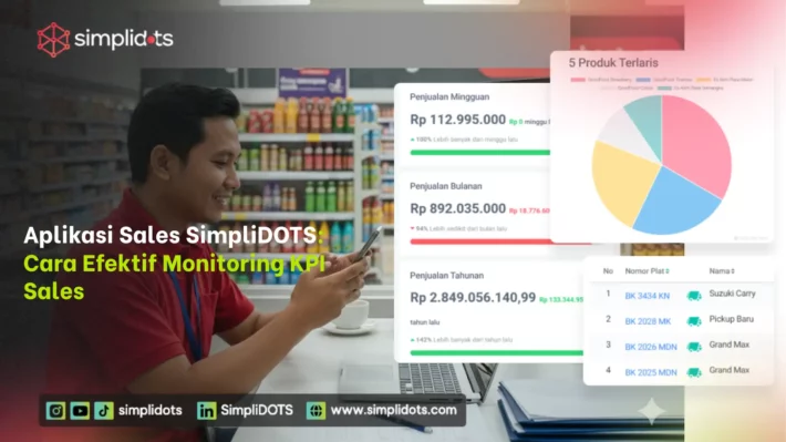 Aplikasi Sales SimpliDOTS: Cara Efektif Monitoring KPI Sales