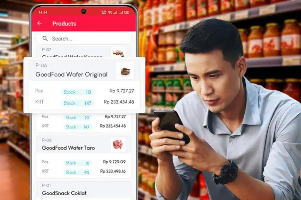 Aplikasi Stok Barang Management Produk FMCG Efektif