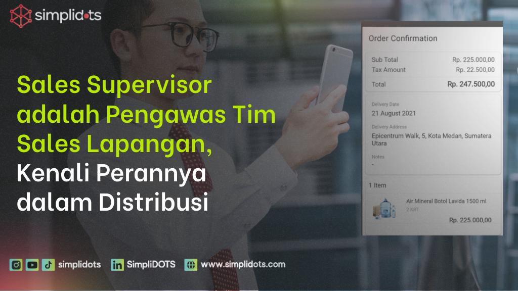 sales supervisor adalah pengawas tim sales lapangan