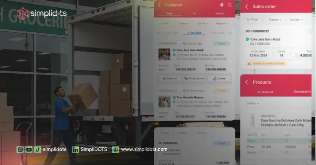 aplikasi distributor SimpliDOTS