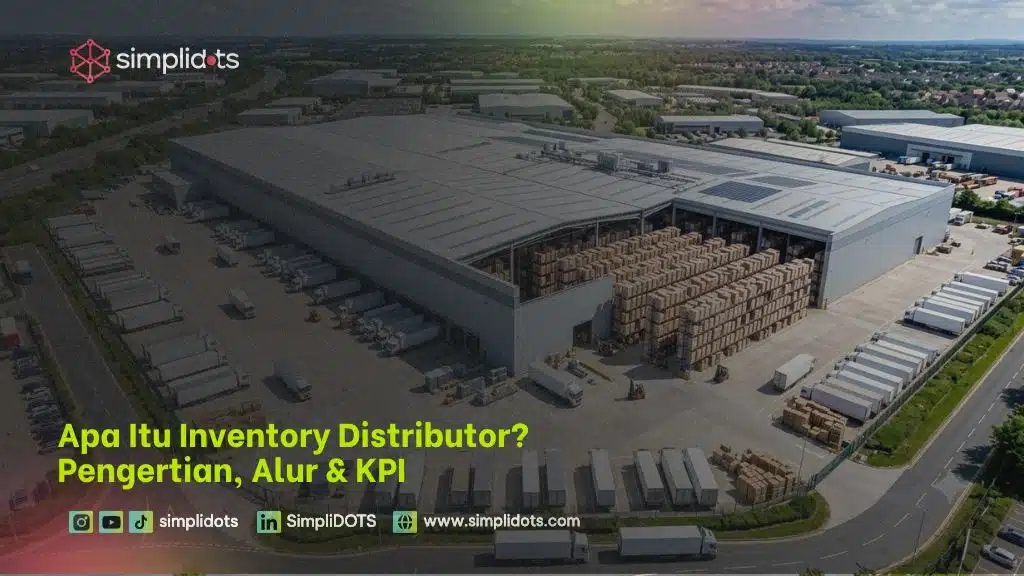 Dashboard inventory distributor untuk memantau stok dan pergerakan barang