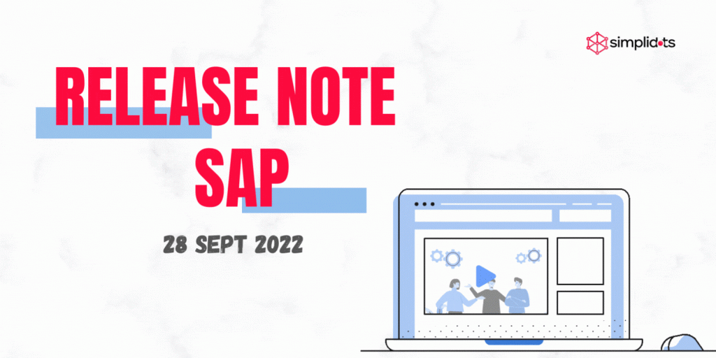 Relase Note SAP